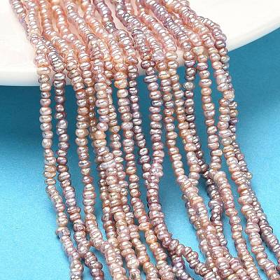 Natural Cultured Freshwater Pearl Beads Strands PEAR-C004-20C-1