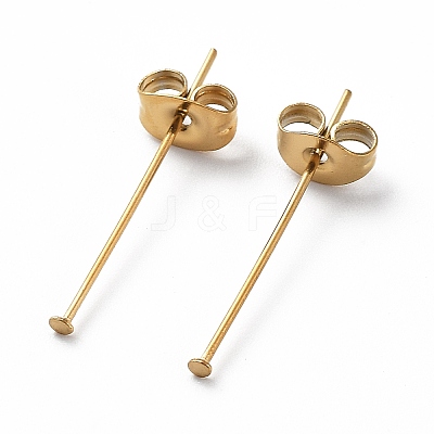 Ion Plating(IP) 304 Stainless Steel Flat Head Pins STAS-I315-C04-G-1