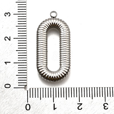 304 Stainless Steel Pendants STAS-M116-02P-1