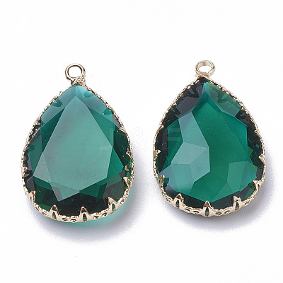 K9 Glass Pendants GLAA-Q069-06D-1