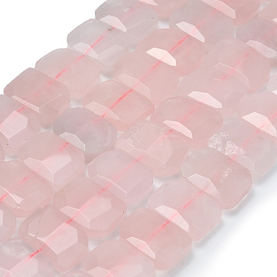 Natural Rose Quartz Beads Strands G-C285-A08-01-1