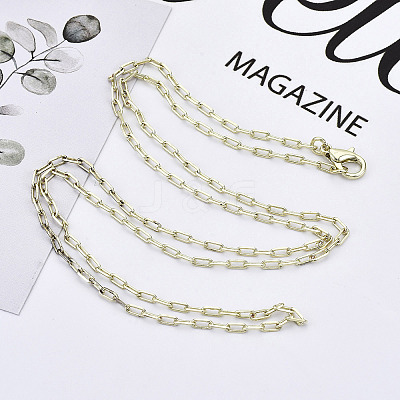 Brass Paperclip Chains MAK-S072-09A-14KC-1