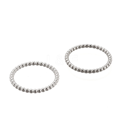 Tarnish Resistant 304 Stainless Steel Linking Rings STAS-L224-055C-P-1
