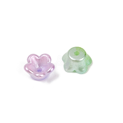 ABS Plastic Bead Caps KY-P021-02A-M-1
