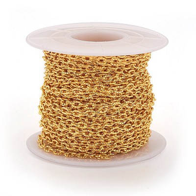 Iron Textured Cable Chains X-CHT104Y-G-1