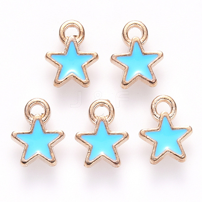 Alloy Enamel Charms ENAM-S121-029-1