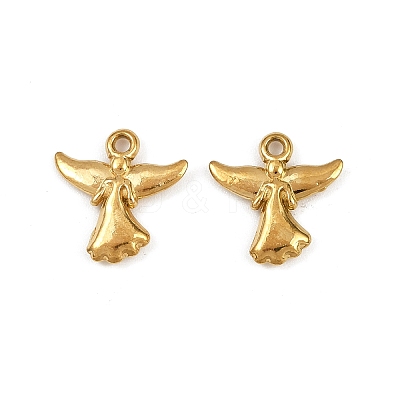 304 Stainless Steel Charms STAS-F317-15G-1