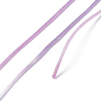 Segment Dyed Nylon Rattail Satin Cords NWIR-A008-01B-1