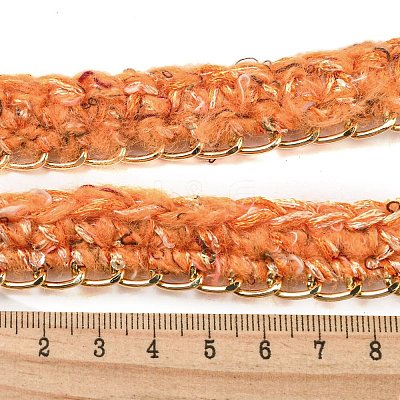 Polyester Crochet Lace Trim OCOR-Q058-04B-1