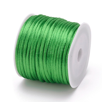 Nylon Satin Rattail Cords NWIR-L006-1.5mm-09-1