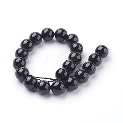 Natural Tourmaline Beads Strands G-G099-10mm-11-1