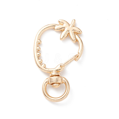 Strawberry Alloy Swivel Clasps FIND-L012-01KCG-1