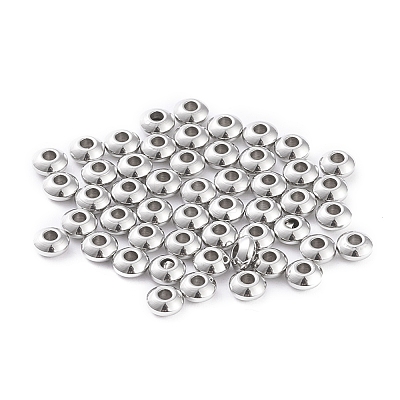 304 Stainless Steel Spacer Beads STAS-E460-09P-A01-1