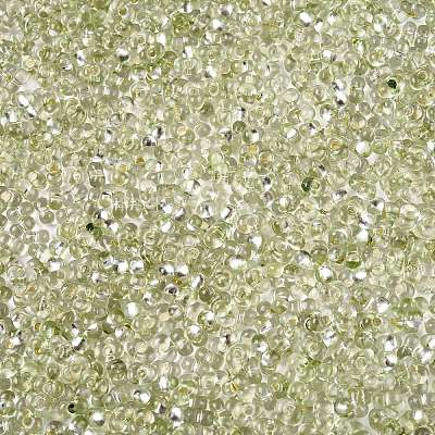 Baking Paint Transparent Glass Seed Beads SEED-N006-05I-1