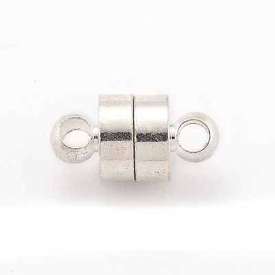 Brass Magnetic Clasps with Loops LS-KK-O134-14S-1