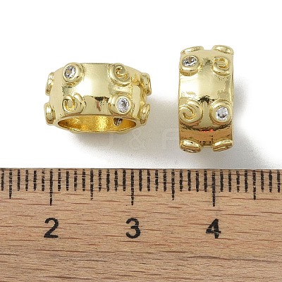 Rack Plating Brass Beads KK-A220-25G-G-1