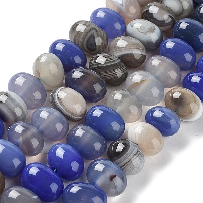 Natural Agate Beads Strands G-G021-03A-04-1