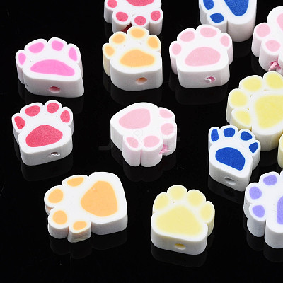 Handmade Polymer Clay Beads X-CLAY-N011-008-1