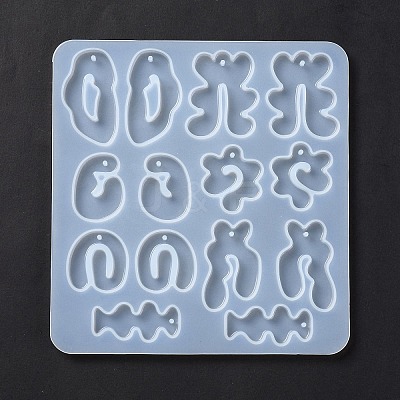 DIY Irregular Shape Pendant Silicone Molds LS-DIY-F134-05C-1