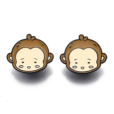 Monkey Enamel Pin JEWB-N007-187-1