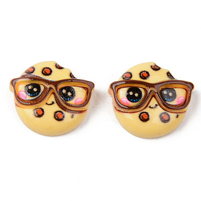 Opaque Resin Cabochons X-CRES-N024-31-1