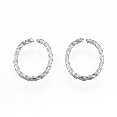 Non-Tarnish 304 Stainless Steel Open Jump Rings STAS-N092-164-1
