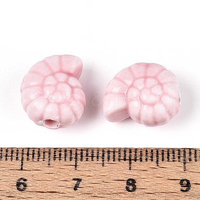 Handmade Porcelain Ceramic Beads PORC-T133-25E-1