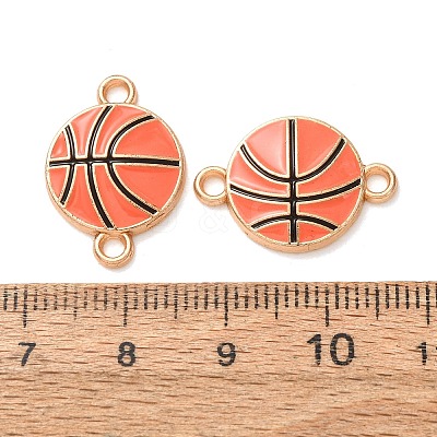 Alloy Enamel Connector Charms AL-CBA6C03-01KCG-1