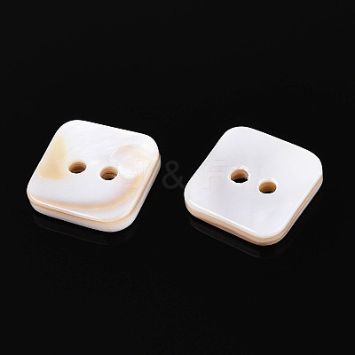 Freshwater Shell Buttons BUTT-T013-09-1