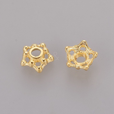 Tibetan Style Alloy Bead Caps X-K08A7011-1