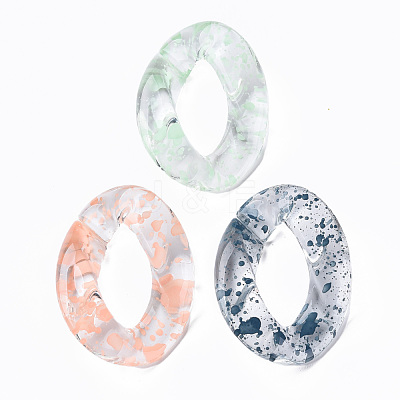 Transparent Acrylic Linking Rings OACR-N009-014A-1
