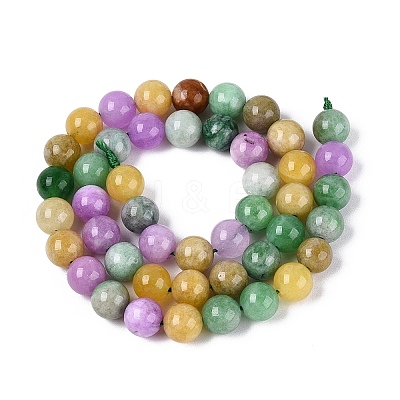 Natural Quartz Beads Strands G-N363-8mm-03-1