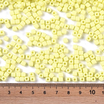 Opaque Acrylic Beads X1-OACR-B025-06E-1