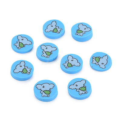 Handmade Polymer Clay Cabochons CLAY-N006-99-1