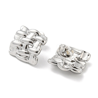 Non-Tarnish 304 Stainless Steel Stud Earrings LS-EJEW-G367-03P-1