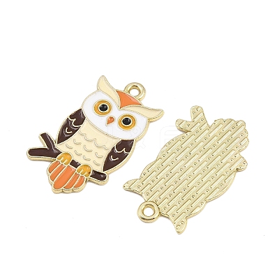 Thanksgiving Theme Alloy Enamel Pendants FIND-I065-04A-G-1