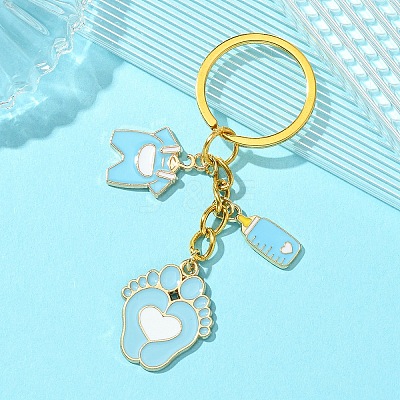 Alloy Enamel Keychain KEYC-YW00023-02-1