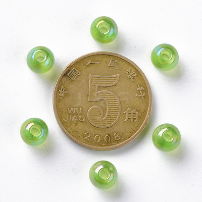 Transparent Acrylic Beads MACR-S370-B6mm-729-1