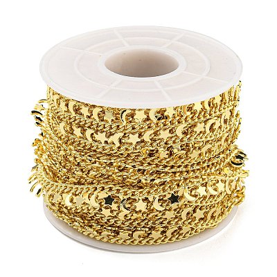 Brass Link Chains AJEW-Z028-05B-1