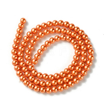 Grade A Glass Pearl Beads HY-J001-4mm-HX019-1