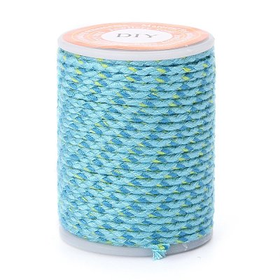 4-Ply Polycotton Cord with Metallic Thread OCOR-Z003-D07-1