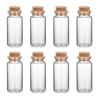 Glass Jar Bead Containers CON-Q005-1