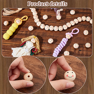 Wood Beads WOOD-PH0008-78-1