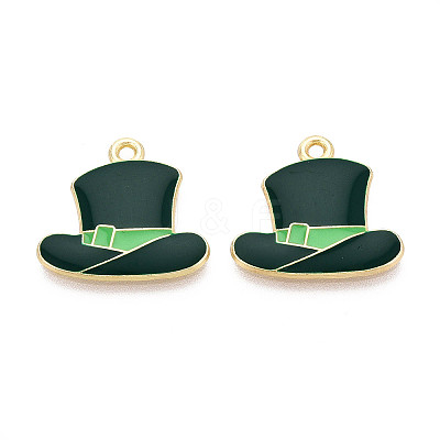 Alloy Enamel Pendants ENAM-T023-11B-1