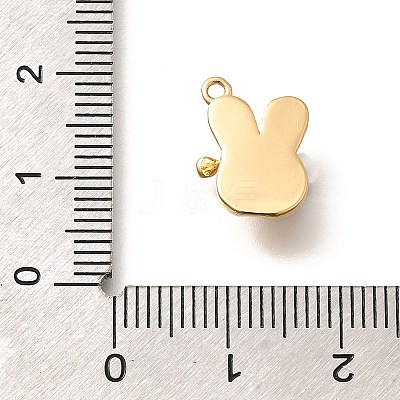 Brass Charms KK-C085-02G-1