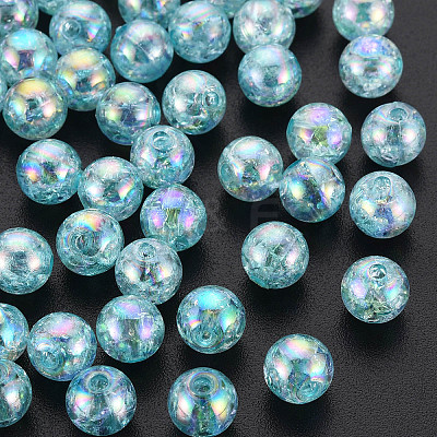 Transparent Crackle Acrylic Beads LS-MACR-S373-66-L03-1