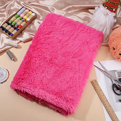 1 Yard Polyester Plush Fabric DIY-PH0028-91A-1