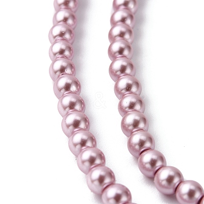 Grade A Glass Pearl Beads X-HY-J001-4mm-HX011-1
