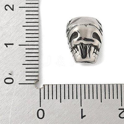 304 Stainless Steel Beads STAS-S183-09AS-1
