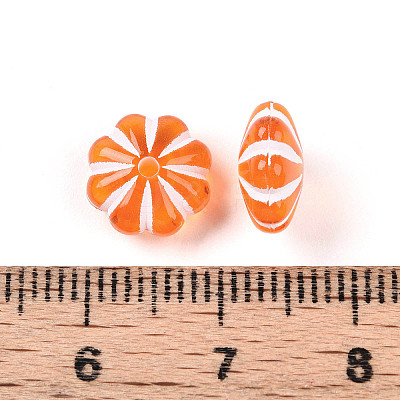 Transparent Acrylic Beads TACR-T028-46-1